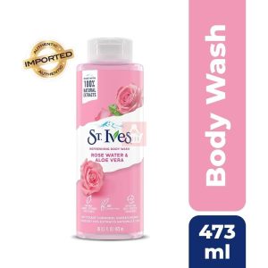 St. Ives Exfoliating Apricot Body Wash/Shower gel For Women| 100% Natural Extracts | Cruelty Free | Paraben Free